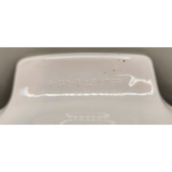 Corning Ware Abundance 1 1/2 QT Casserole Dish & Lid A-1 1/2-B - Picture 8 of 8